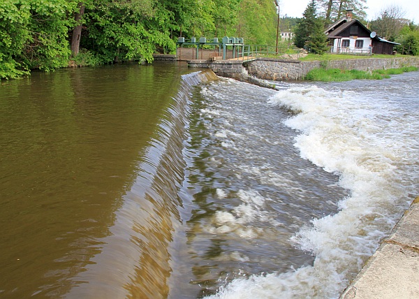 rkm 45,3 Jez Žamberk rkm 45,3 Jez Žamberk