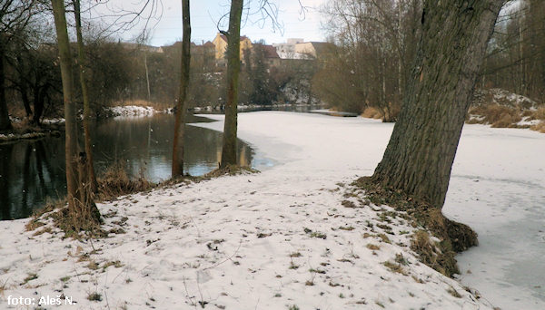 Vlevo Radbuza, vpravo Úhlava