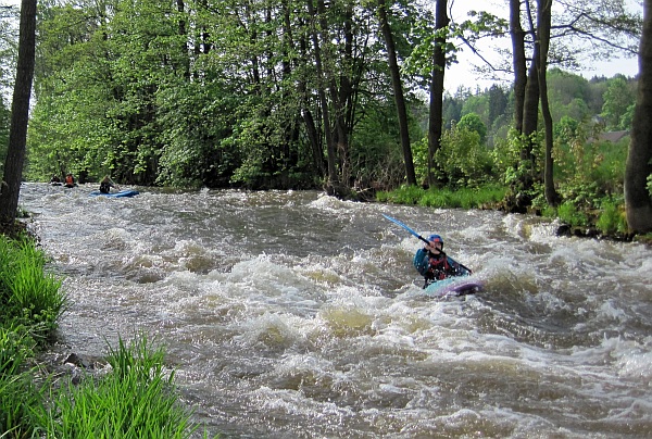 rkm 48,7 Líšnická peřej rkm 48,7 Líšnická peřej