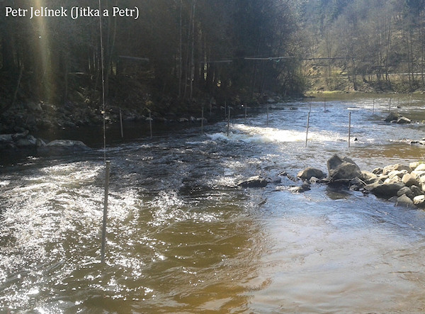 rkm 169,6 Peřej Hubertus, vodočet Karlovy Vary - 63 cm, 18,1 kubíků rkm 169,6 Peřej Hubertus, vodočet Karlovy Vary - 63 cm, 18,1 kubíků