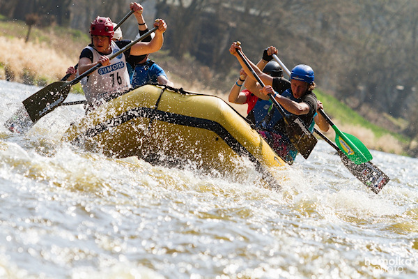 Český pohár v raftingu na Sázavě