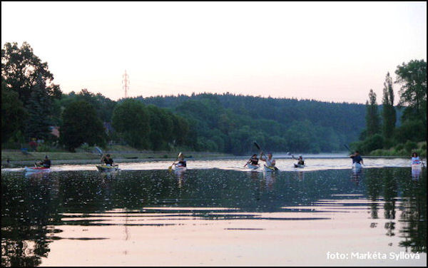 Start seakajaků Start seakajaků