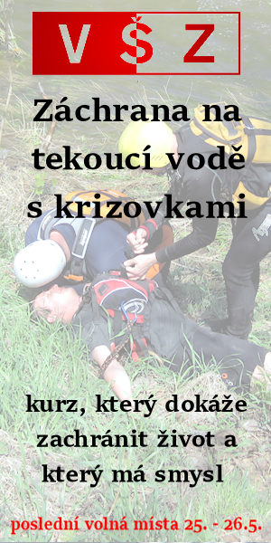 Záchrana na tekoucí vodě s krizovými situacemi