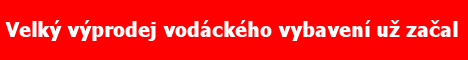 Velký výprodej vodáckého vybavení