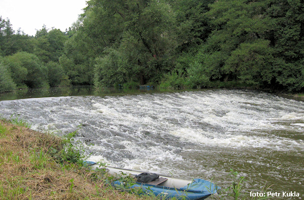 rkm 103,3 Palečkův mlýn rkm 103,3 Palečkův mlýn