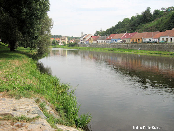 Řeka u Dolních Kounic