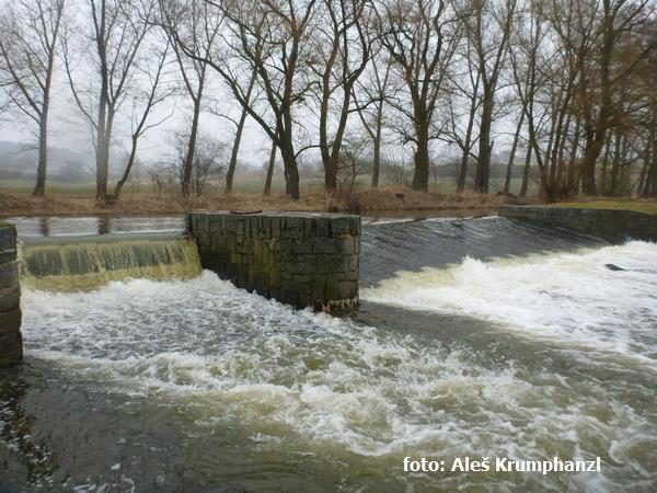 rkm. 16,5 Jez Hořejší Mlýn