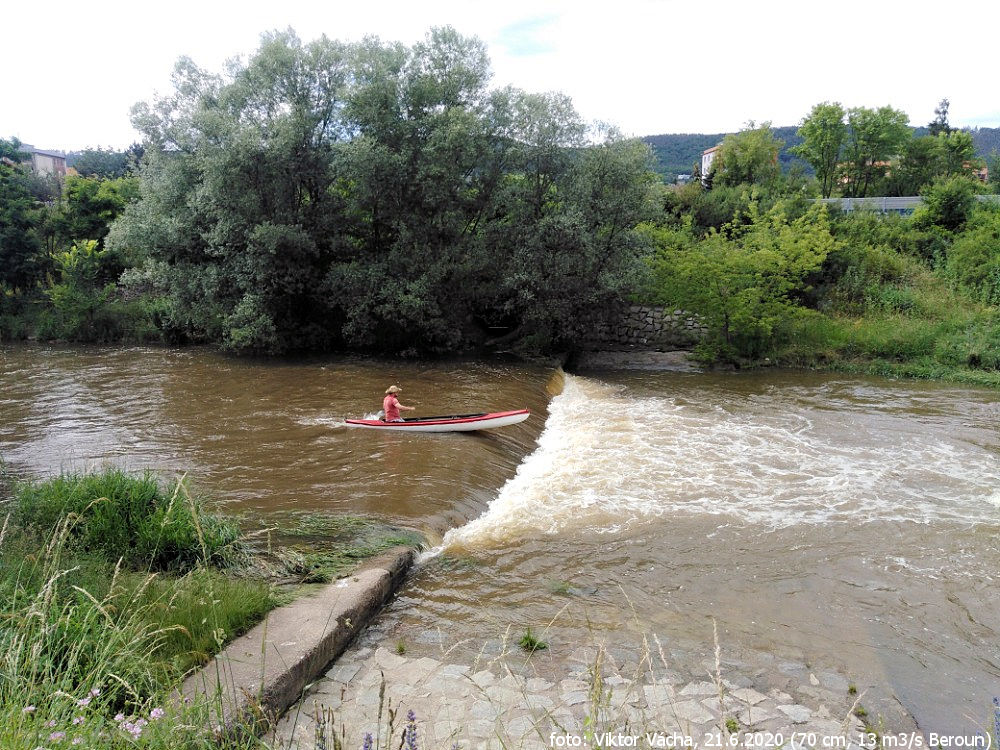 rkm. 2,9 Stupeň před Berounem