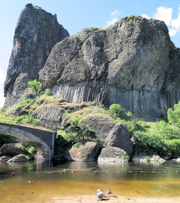 Čedičové varhany v Prades Čedičové varhany v Prades