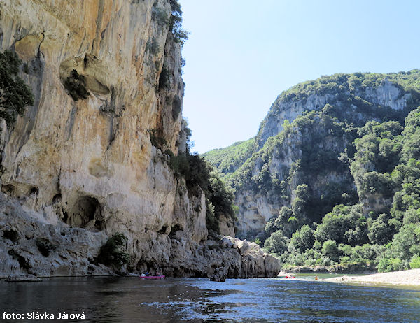 Soutěska Ardeche