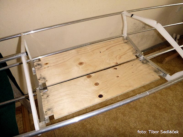 Konstrukce podlážky na sezení Konstrukce podlážky na sezení