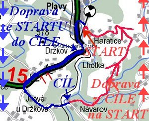 Mapa jednosmerky Mapa jednosmerky