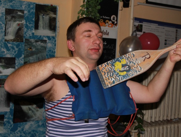 Vodácký křest knihy Cena adrenalinu