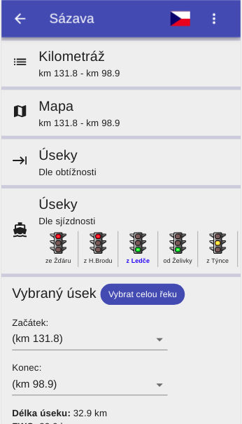 Mobilní aplikace Raft.cz Mobilní aplikace Raft.cz