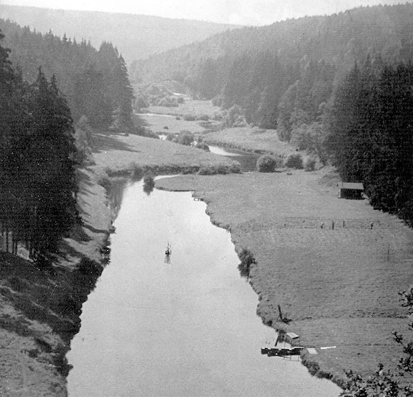 Historická fotografie Mže Historická fotografie Mže