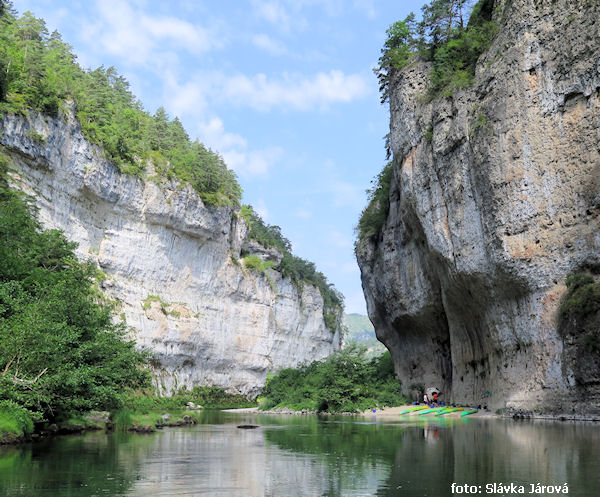 Skalní průrva Les Detroits Skalní průrva Les Detroits