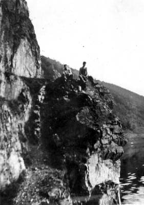 obrázek z řeky