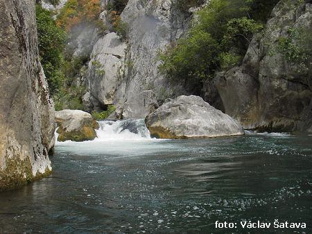 Cetina pod vesnicí Blato nad Cetinou