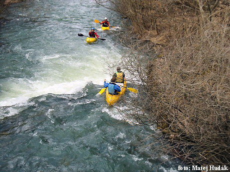 Malý stupeň pod mostom pri hrádzi Malý stupeň pod mostom pri hrádzi