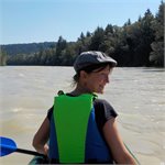Isar pod městem Icking za 300 m3/s