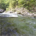 Začátek soutěsky 12/07/2025, 5m3/s