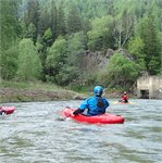 Před jezem