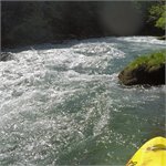 Pod Soteskou 11.5.2022, 17 m3/s