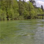 Most nad Bledem 11.5.2022, 17 m3/s