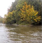 Soutok Cidliny (vpravo) se Steklou strouhou
