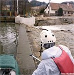 Nový jez se šlajsnou v Dlouhé Třebové