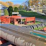 Hospůdka u jezu kousek před soutokem se Svitavou